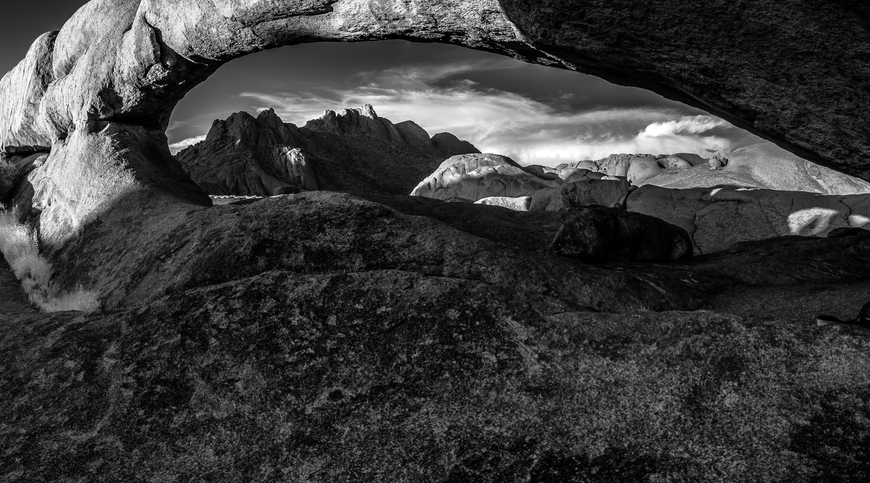 Eye of the Desert | Fine Art Monochrome Landscape Print