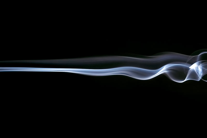 White Smoke Canvas or Framed Abstract Wall Art Prints