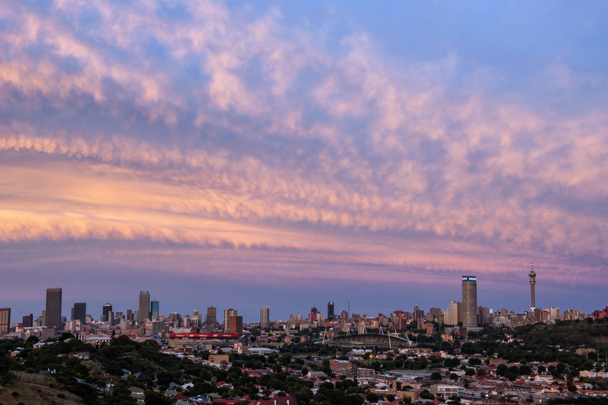 Johannesburg Sunrise | Canvas & Framed Wall Art Store