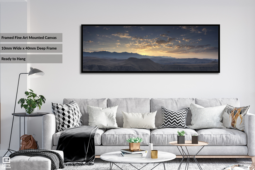 Drakensberg Panoramic Landscape | Scenic Wildlife Wall Art Print