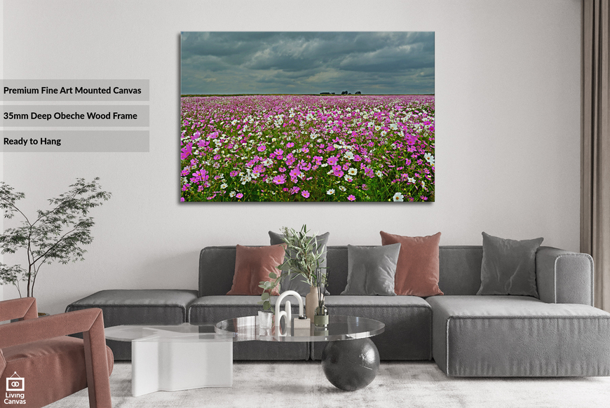 Cosmos in the Cosmos • Canvas Flora Landscapes Wall Art
