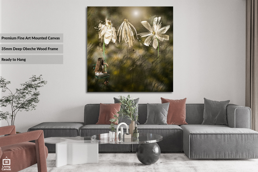 When I was small • Digital Photographic Canvas Wall Art