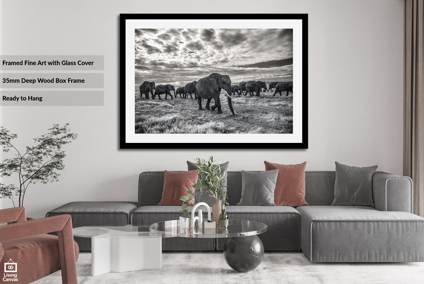 African Gypsies • Wall Art • Mounted Canvas & Framed