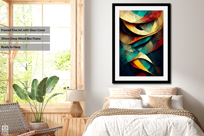 Faces • Wall Art • Mounted Canvas & Framed Fine Art