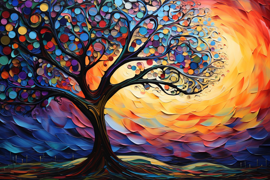 Tree of Wonder • Canvas & Framed Wall Art South Africa