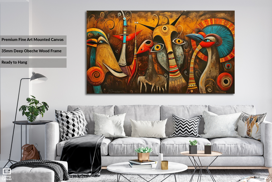 African Carnival #1 • Home & Office Wall Art South Africa
