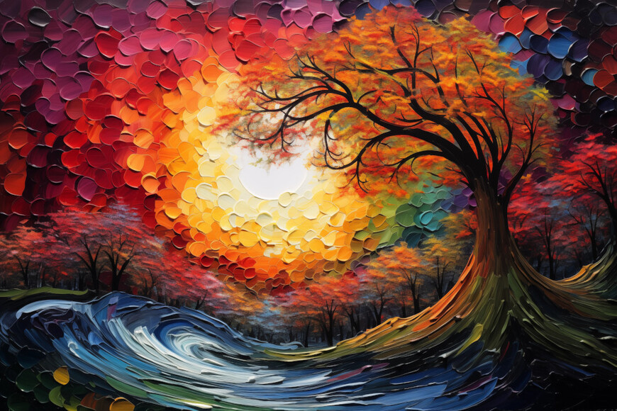 Abstract Landscape • Exclusive Home Decor Wall Arts